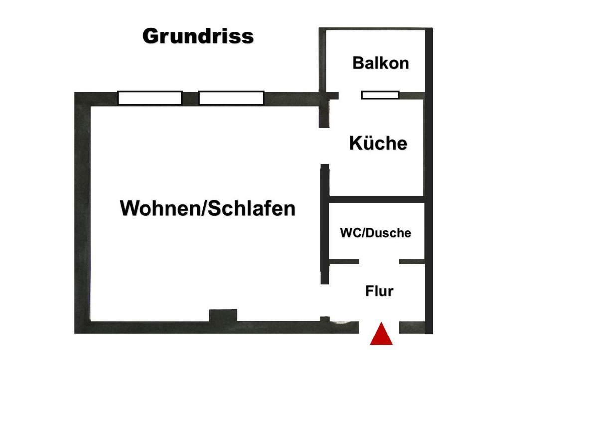 Apartment Mit Balkon Dortmund Eksteriør billede